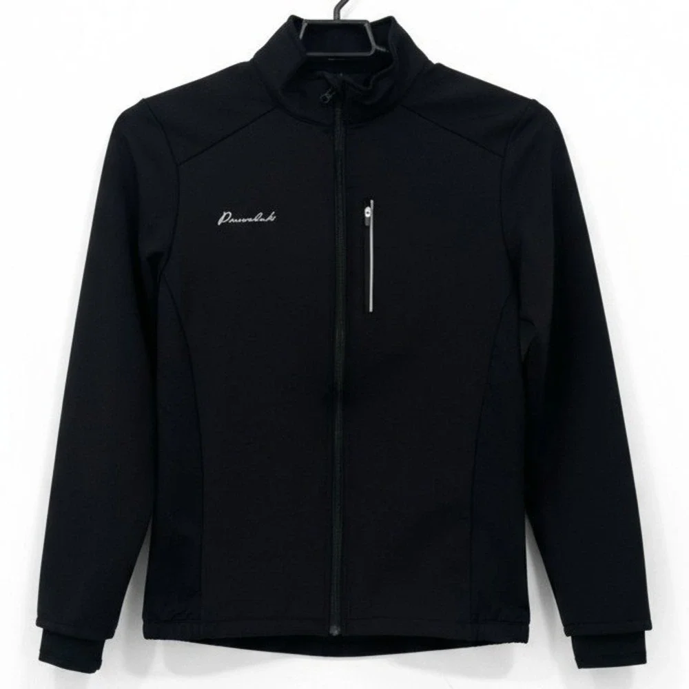 Przewalski Men's Large Black Full Zip Jacket Lightweight Active Layer - CJ